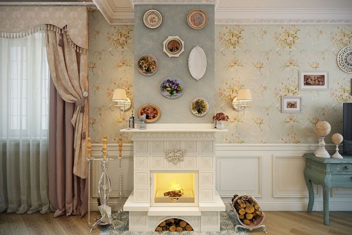 interieur in Proven?aalse stijl
