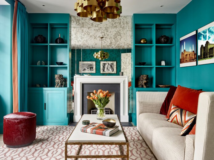 turquoise planken