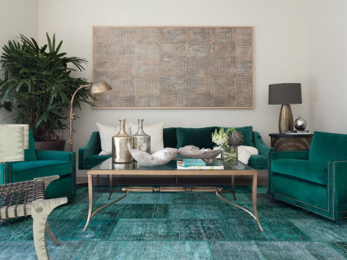 turquoise vloer