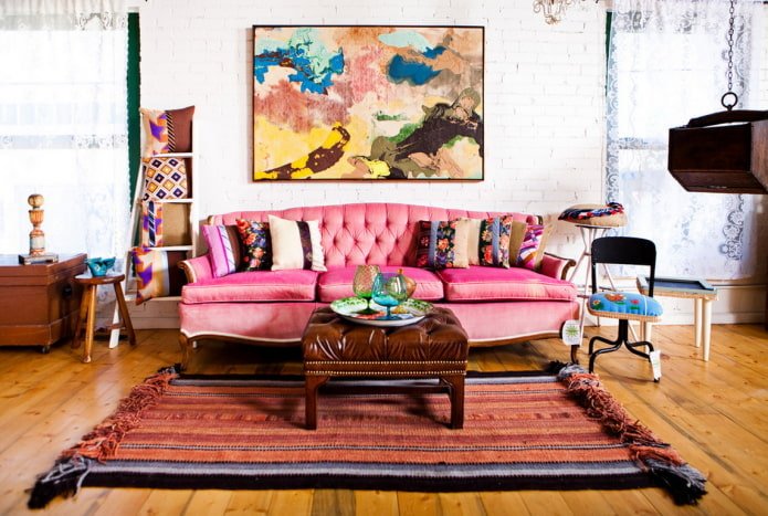 boho woonkamerbank