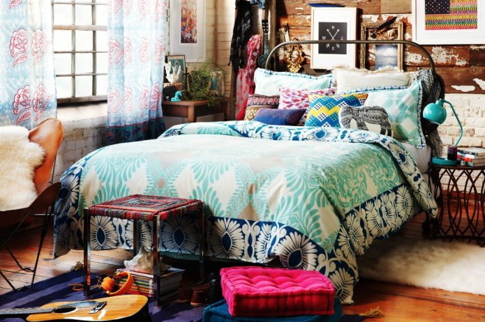 hippie stijl slaapkamer 