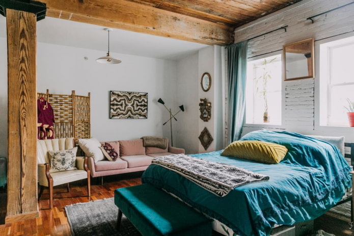 wanddecoratie in boho-stijl