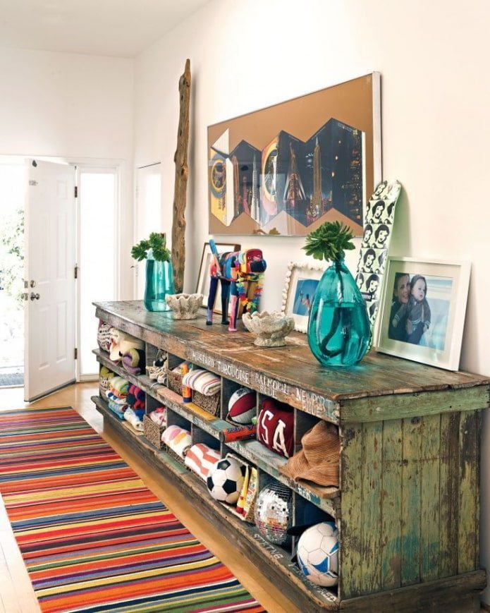 vintage meubels in het interieur