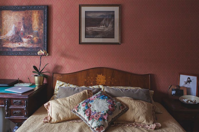 slaapkamer in klassieke stijl