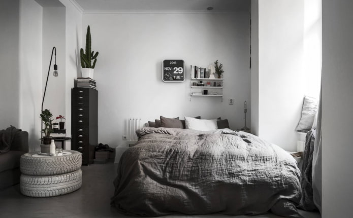 klok in Scandinavische stijl