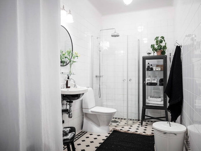 Scandinavische badkamer
