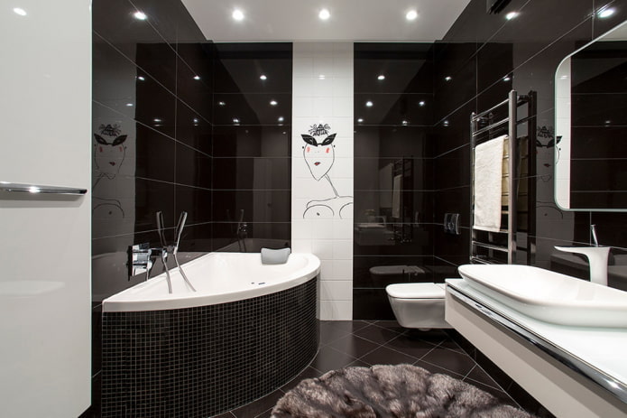 moderne badkamer