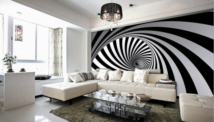 Abstractie in het interieur 