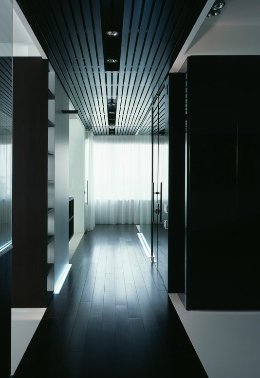 zwart-wit interieur