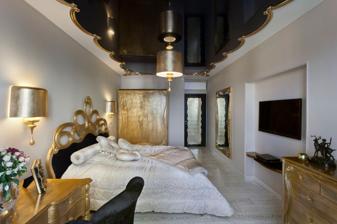 klassieke slaapkamer