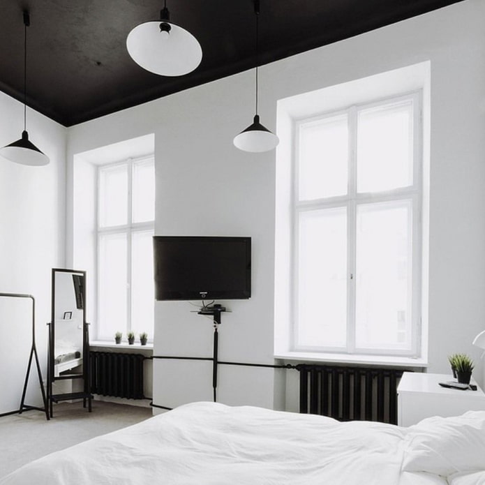 zwart plafond