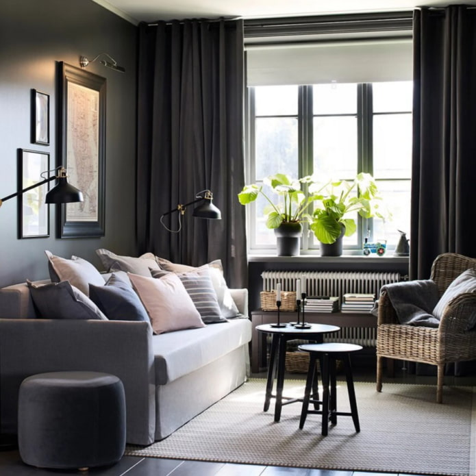 donker IKEA-interieur