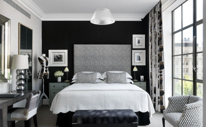 accentmuur in de slaapkamer
