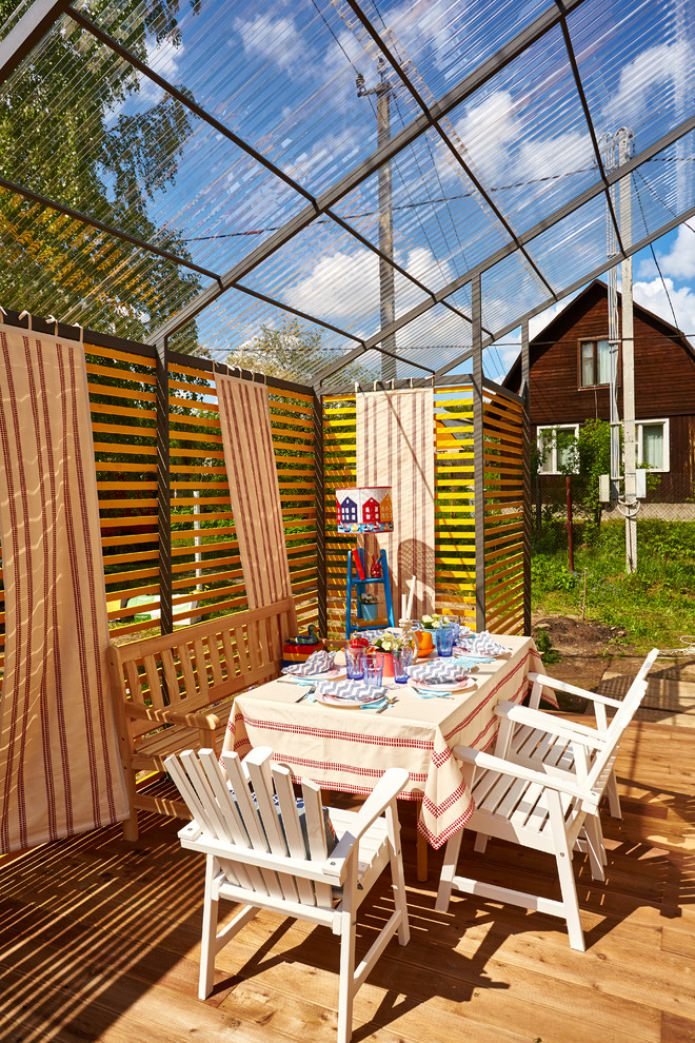 gesloten veranda