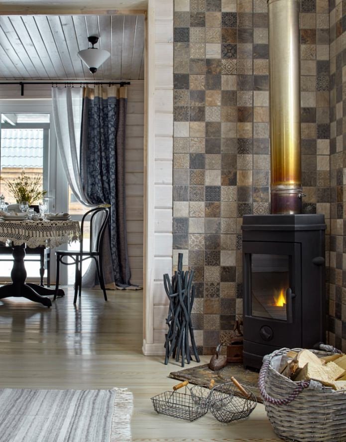 kachel in het interieur van het huis