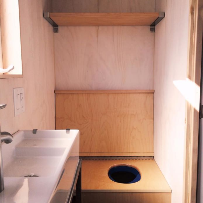 toilet in economy class cottage
