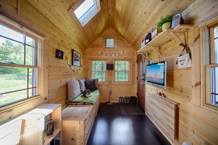 interieur van een klein landhuis