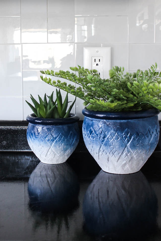 witte kleur verandert in blauw