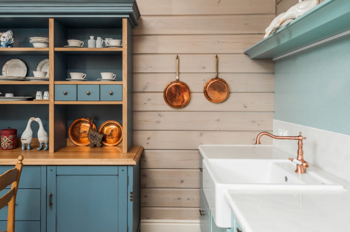 keukenmuurdecoratie in Proven?aalse stijl