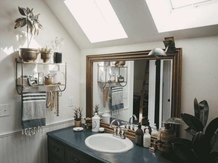 Gezellige badkamer