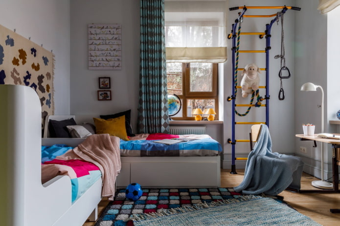 Kleine kinderkamer