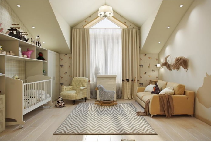 verlichting in de babykamer