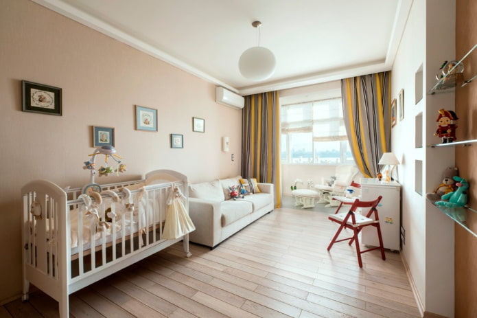 planning en indeling van een babykamer