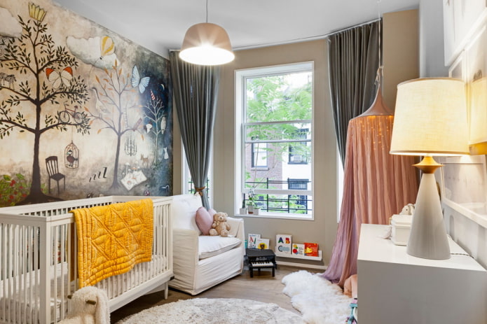 planning en indeling van een babykamer