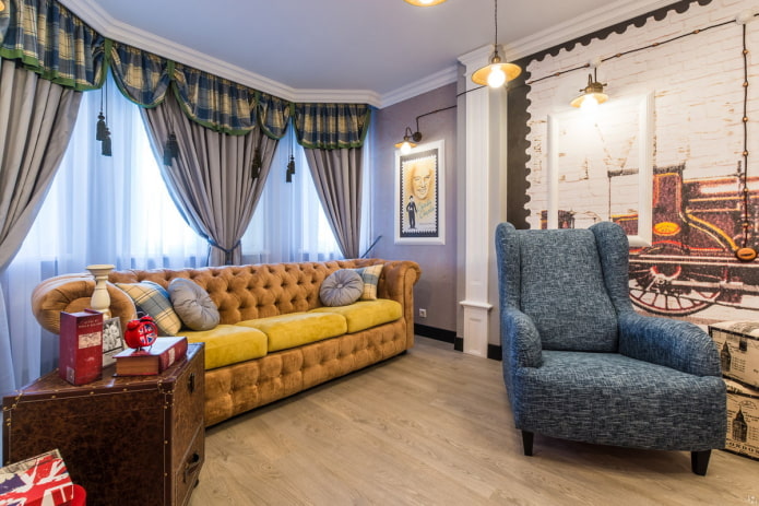 chester bank in een moderne stijl