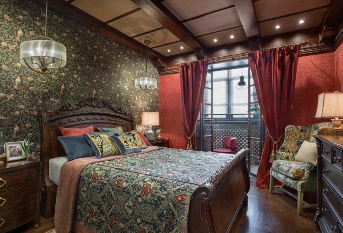 Bed in klassieke stijl