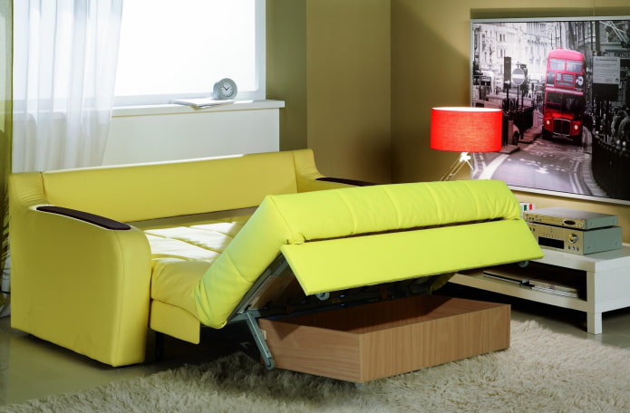 accordeon opvouwbaar model in het interieur