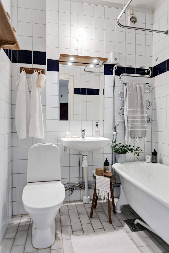 Scandinavische badkamer