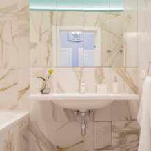 Hoe richt je de binnenkant van een kleine badkamer in?-1