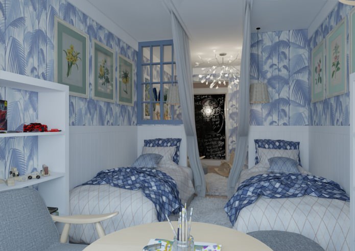 kinderkamer voor twee kinderen