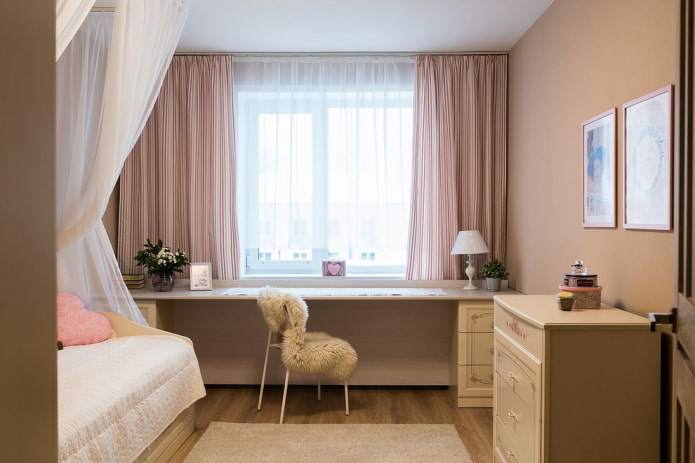 kleine kamer voor een meisje