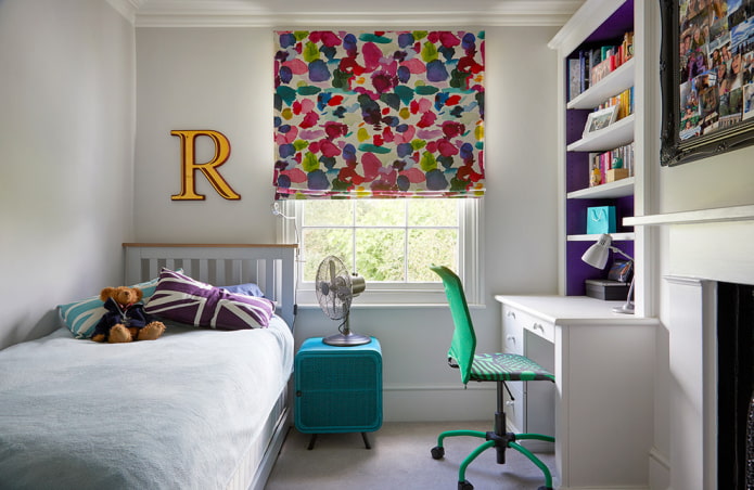 ontwerp van een kinderkamer van 10 vierkante meter