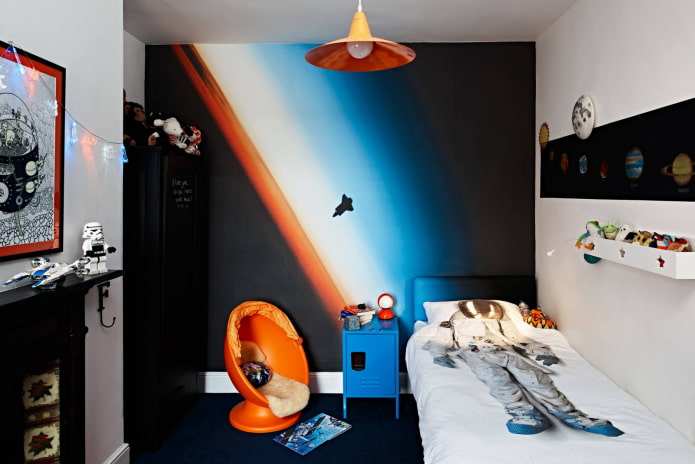Kamer in de stijl van de ruimte
