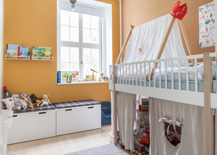 Huis boven het kinderbedje