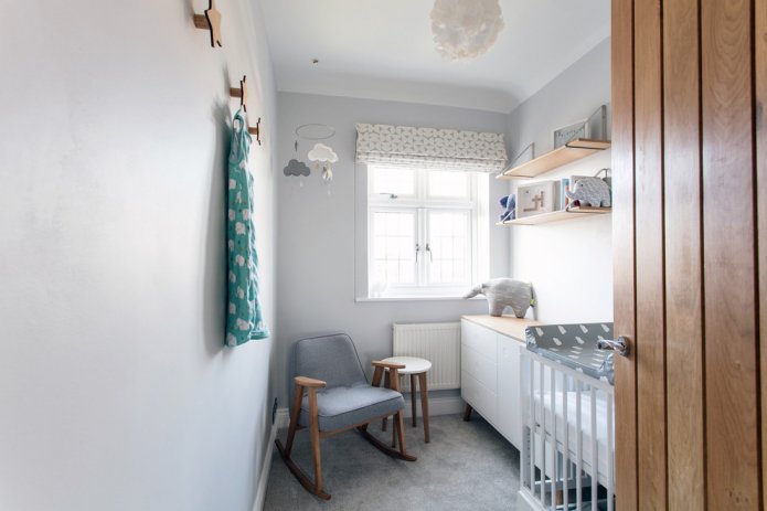 ontwerp van een kinderkamer van 9 vierkante meter
