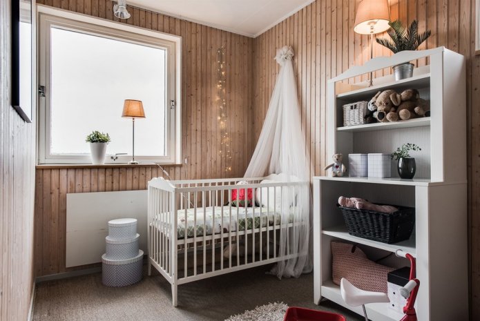 ontwerp van een kinderkamer van 9 vierkante meter