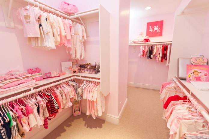 ontwerp van een kindergarderobe