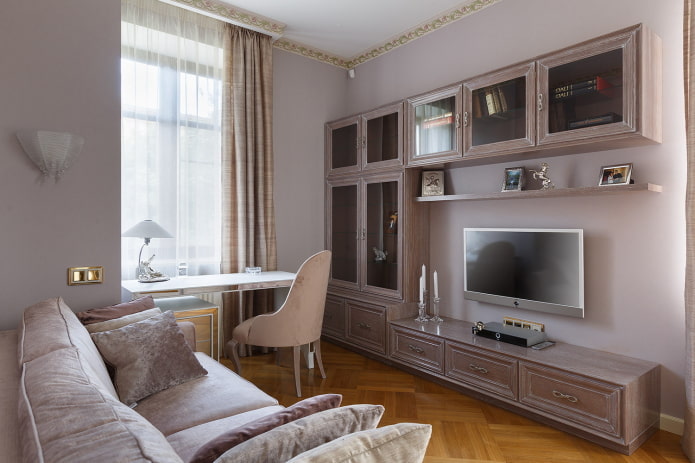 klassiek koffie interieur