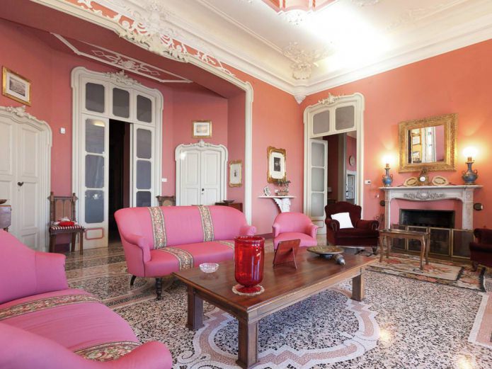 klassieke woonkamer