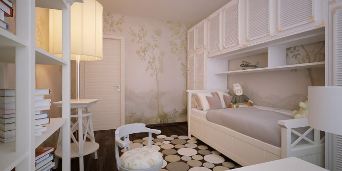 beige fotobehang