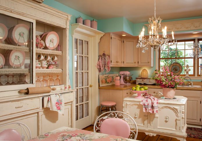 shabby chic keuken