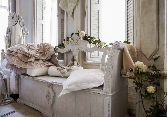 shabby chic bankje