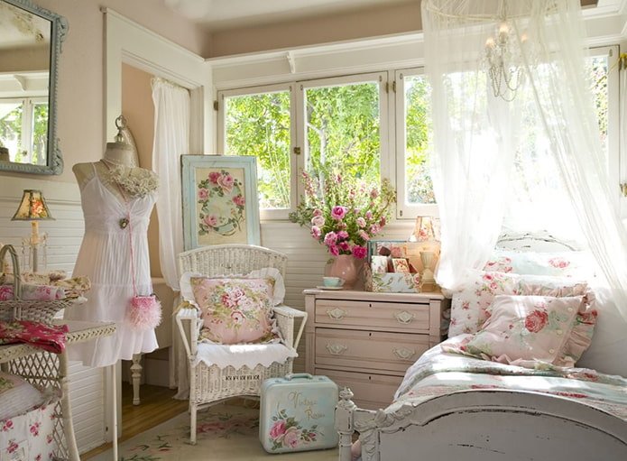 Shabby chic in het interieur