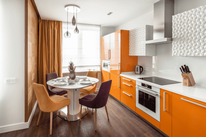 meubelset in het interieur van een keuken van 10 m?