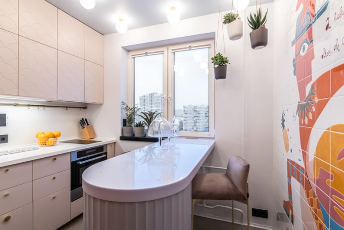 keuken 11 m? met bar