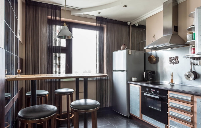 keuken met bar